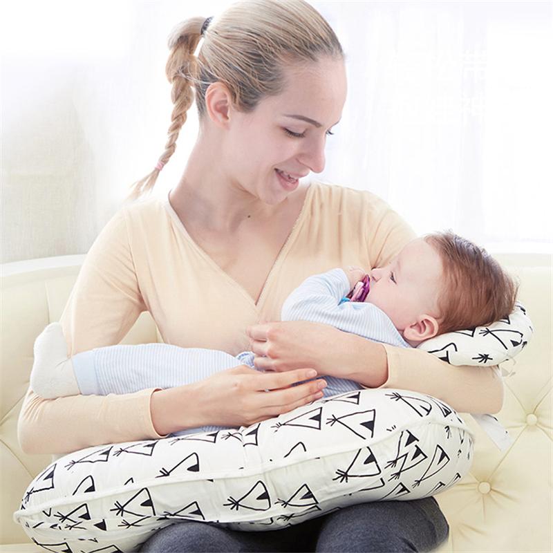 

Newborn Baby Nursing Pillows Cotton Maternity Baby U-Shaped Breastfeeding Pillow Waist reduce back pain Cushion Care