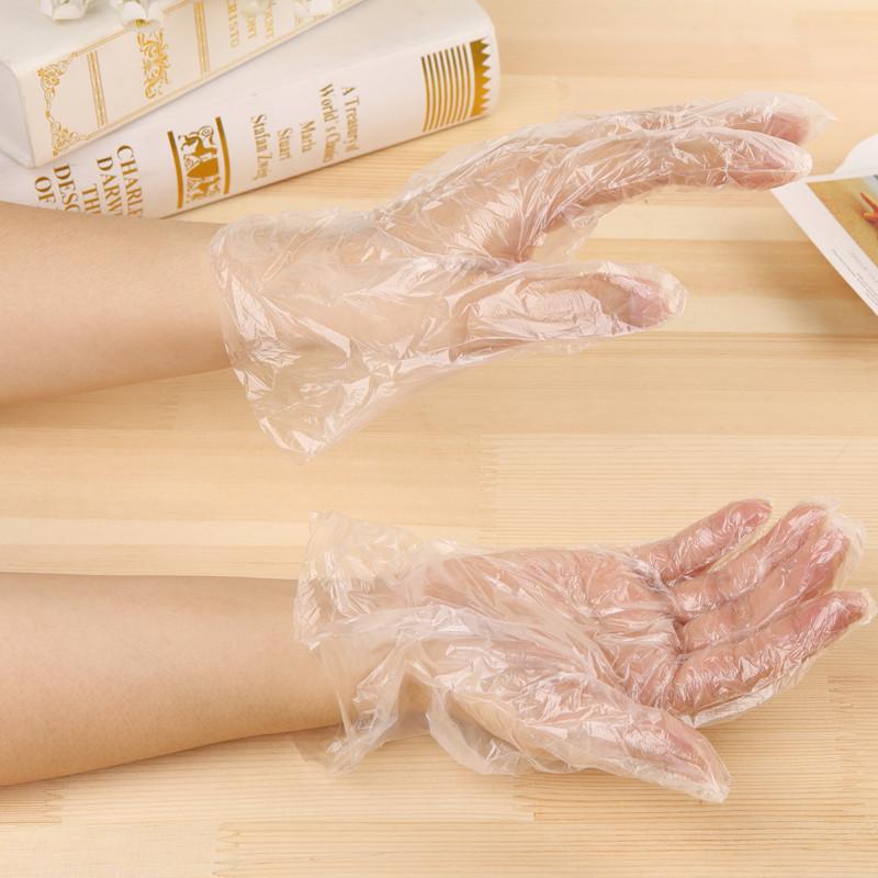 

Eco-friendly Disposable Gloves Fruit Vegetable Clean Gloves Kitchen Tool 100/200/300Pcs Plastic Restaurant BBQ