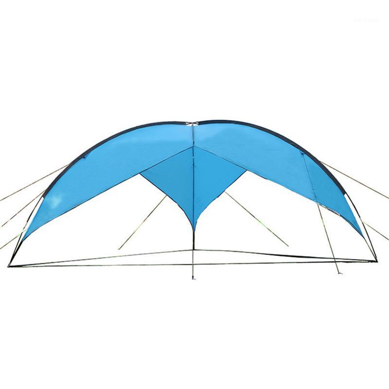

Awning Outdoor Camping Tent Waterproof Large Triangle Sun Shelter Ultralight Garden Canopy Hammock Rain-proof Beach Sun Shelter1
