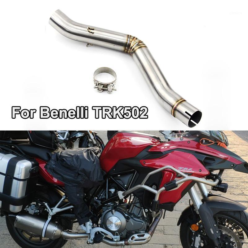 

Exhaust Pipe For Benelli TRK502 Motorcycle Muffler System Mid Connect Link 51mm1