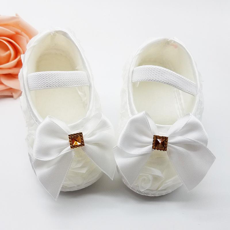 

Spring/autumn Soft Soled Girls baby 4 color Shoe Cute Boots Christening Baptism Shoes, Blue