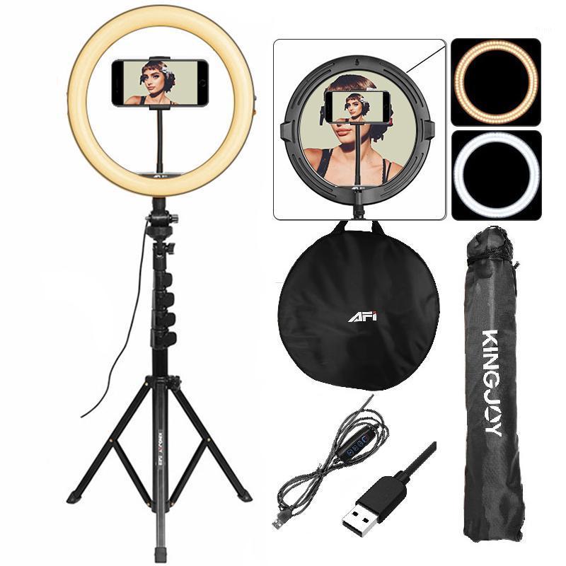 

11 Inch Ring Light with Tripod Stand YouTube LED TikTok USB Ringlight Kit USB Video Light Selfie Ring Lamp Photography Lighting1
