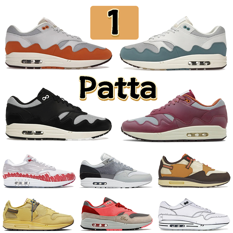 

Newest 1 men running shoes Patta waves Monarch Noise Aqua black rush maroon Beige Grey Cactus Baroque Brown mens trainers women sneakers, Bubble wrap packaging