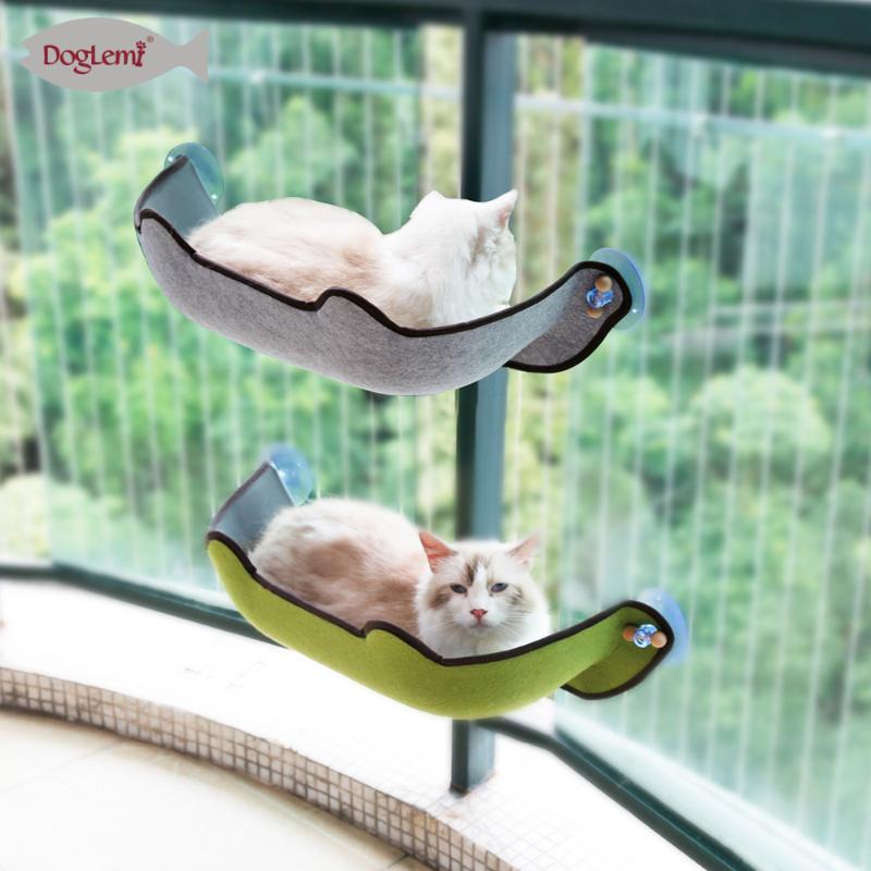 

Window Cat Bed Pet Cat Hammock Bed warm soft hanging mat kitten shelf sleeping house for cats katten hangmat raam