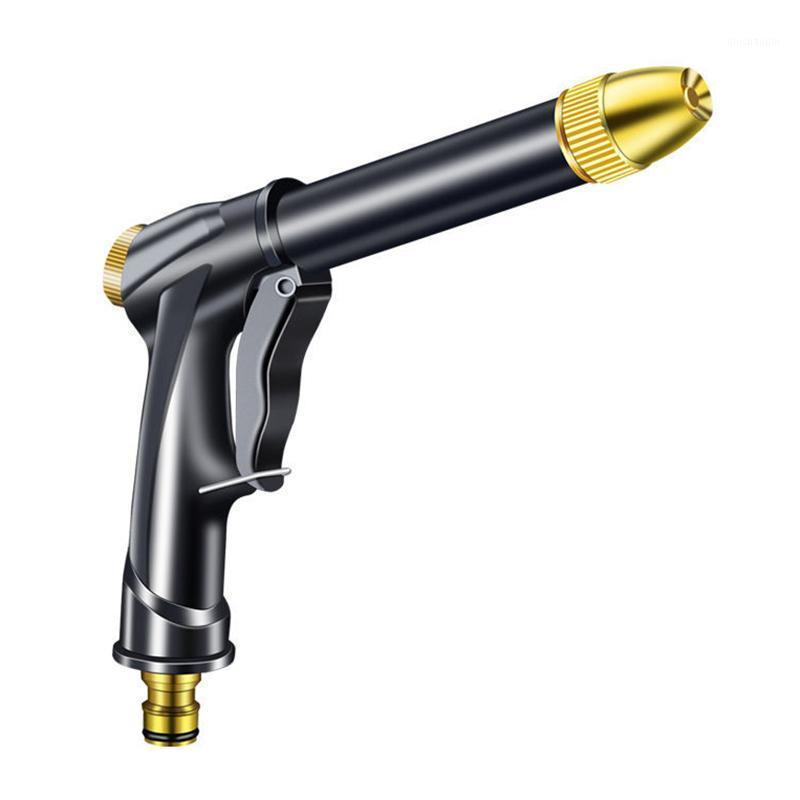 

High Pressure Spray Portable Car Cleaning Washing Tool Alloy Water Sprayer Washer Cleaner High Pressure Spray-301, Black