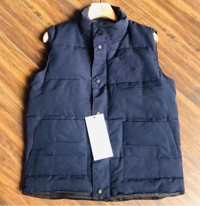 

2020 New Mens freestyle real feather down Winter Fashion vest bodywarmer Advanced Waterproof Fabric FIRE FRHpINOCERO, Black;white