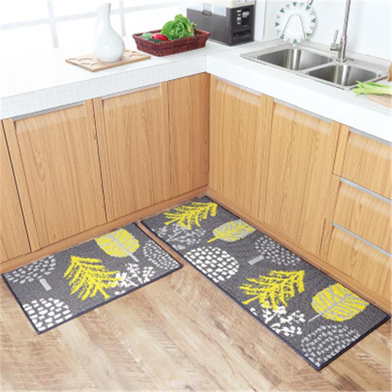 

Home kitchen door mat strip living room mat, See chart
