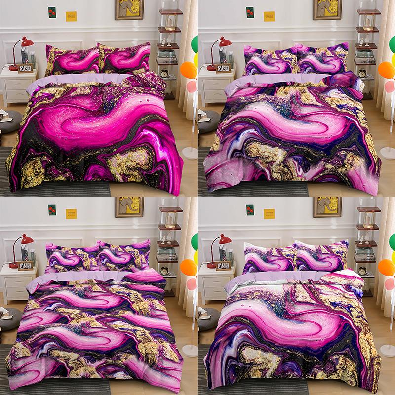 

Bedroom Decor Bedding Set Single//Double/Full/Queen Size Pattern Printed Duvet Cover, H688