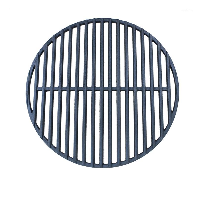 

Cast Iron 13 inches Kamado cooking grill1, As pic