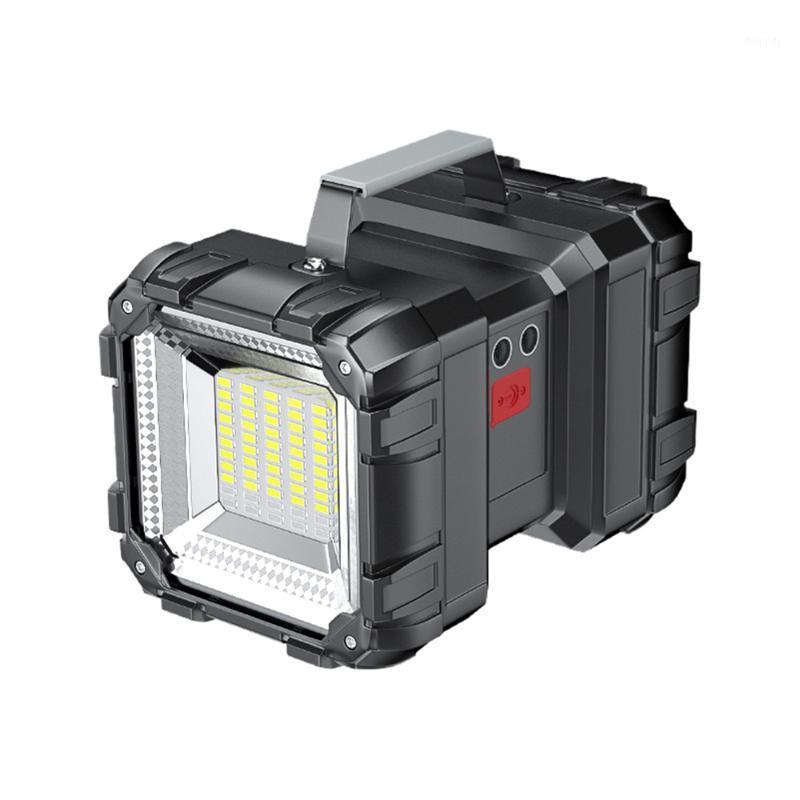 

Searchlight Portable Super Bright Double Head LED Spotlight USB Rechargeable 40W Outdoor Emergency Light Work Light1