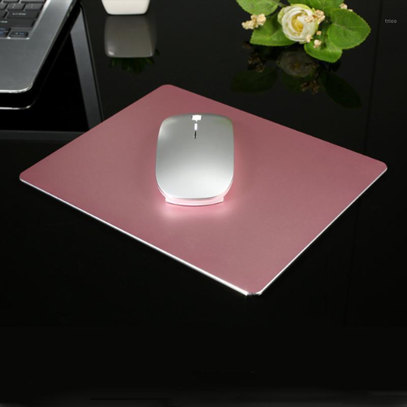

Aluminum Alloy Mouse Pad Anti-slip Mousepad Gaming Mice Mat for Computer1