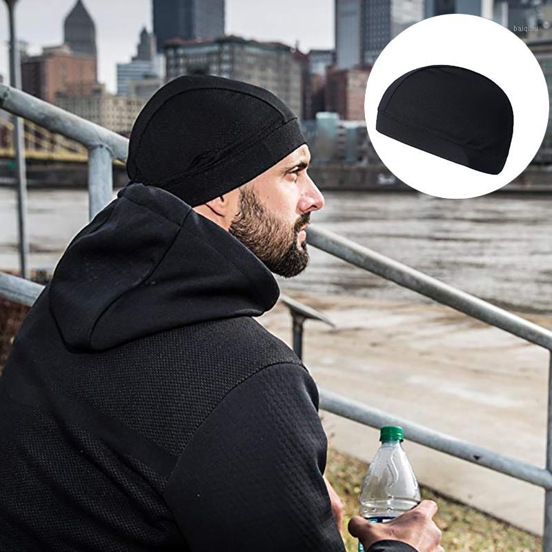 

Cycling Caps Mesh Inner Hat Comfortable Breathable Helmet Anti-Sweat Thin Hat MTB Riding Racing Under Helmet Lining Cycling Caps1, Black