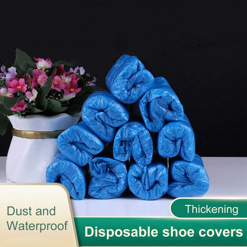 

Disposable Shoe Cover 100Pcs Thick Household Dustproof And Rainproof Shoe Cover Is Convenient And Durable