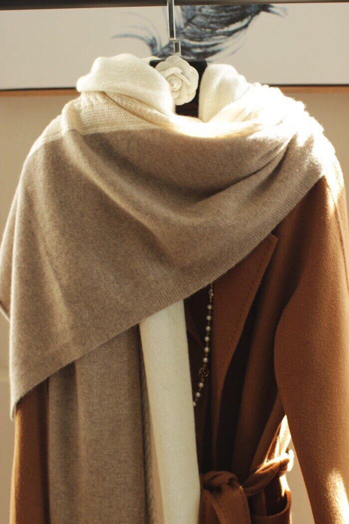 

Blankets 100% Cashmere Knitted Shawl Top Quality Scarf 2021 Style Classic Blanket