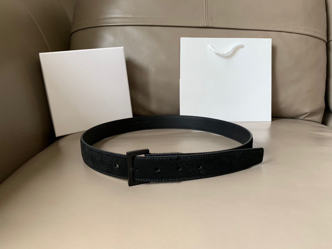

New top best quality 3.0 cm width black genuine leather pin buckle women belt with box women designers belts Waistband 558088 04, Belts with white box