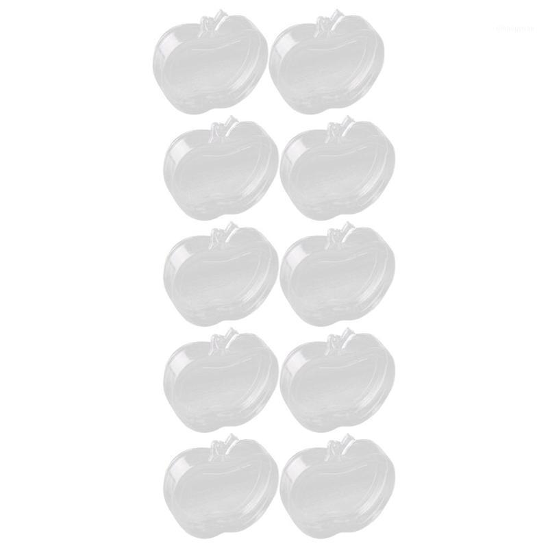 

10pcs Mini Plastic Case Rubber Band Boxes Transparent Jewelry Holder Creative Gift Container Candy Box for Kids1