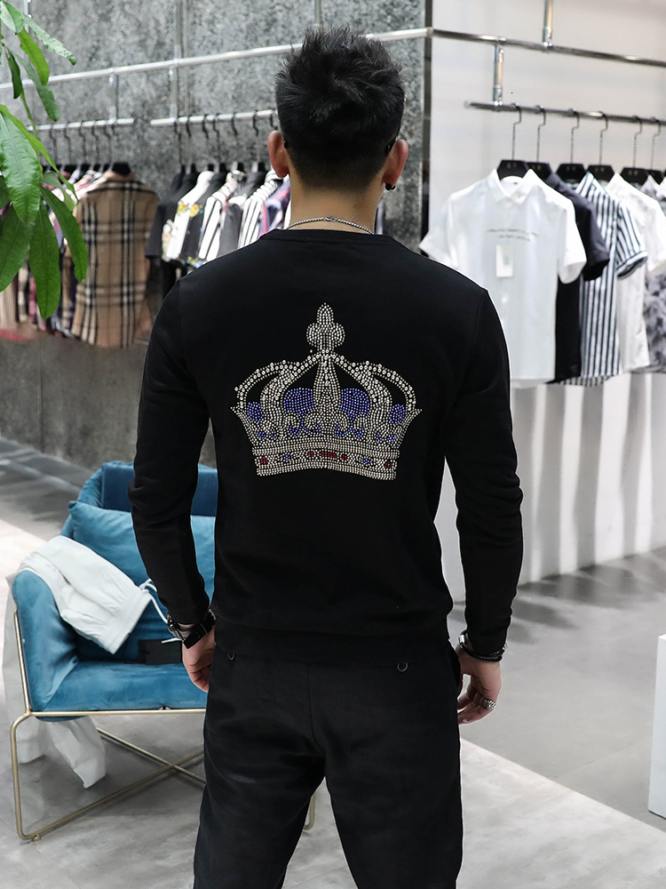 

2021 New Fashion Sweatshirt High Quality Hoodie Cool Pullover Hoodies Sweatshirts Men Ok9g, As shown