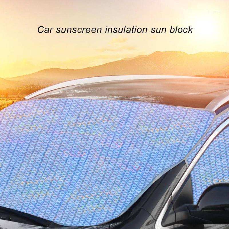

Car Sunscreen Insulation Sun Block Car Automatic Folding Sunscreen Insulation Sun Block Windshield1