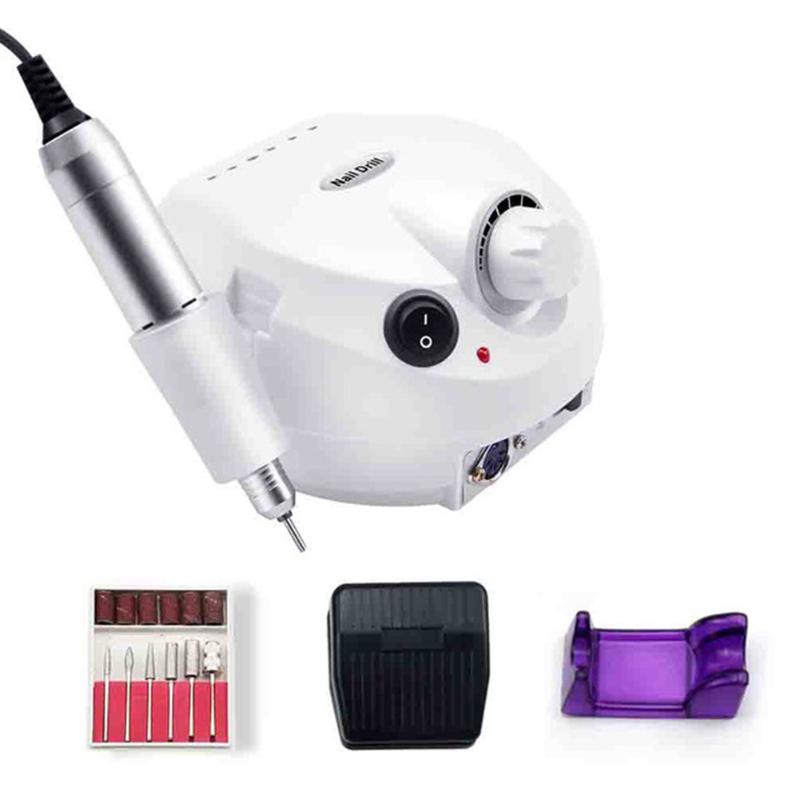 

Manicure Machine Milling Cutter Practical Pro Nail Grinder for Nail Polishing Electric Sander Pedicure Manicure Kit