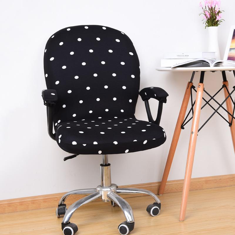 

Swivel Chair Cover Stretchable Removable Computer Office Washable Rotating Lift NIN668