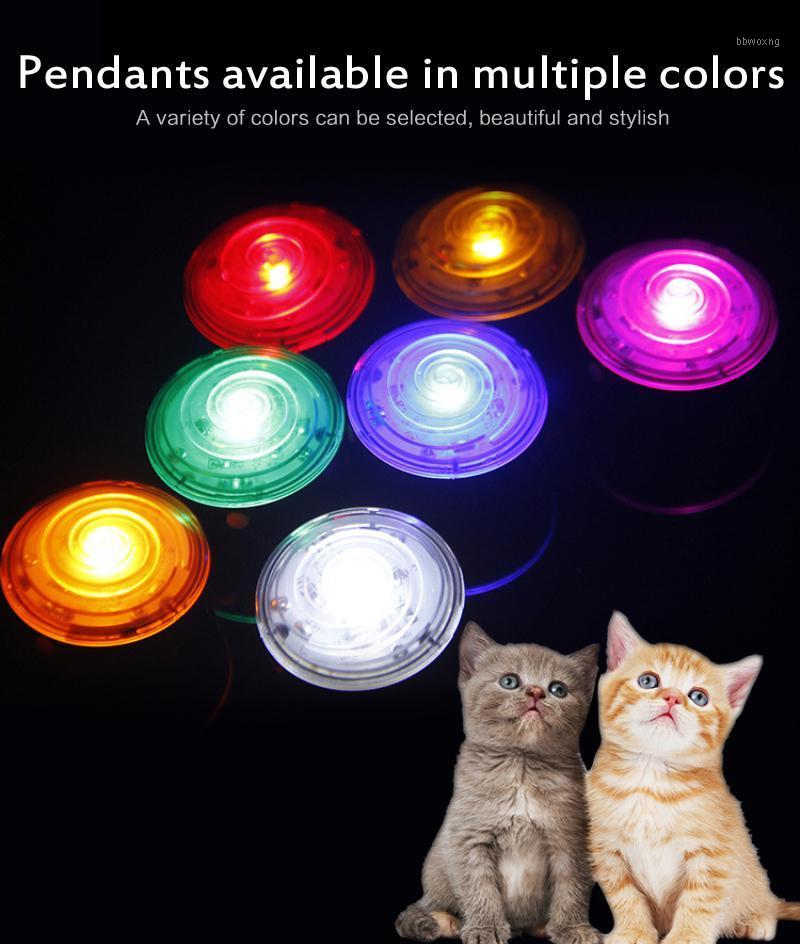 

1PC Pet Collar Pendant LED Dog Collar Night Light Pet Necklace Security Luminous Pendant Supplies Dog Decor Accessory1