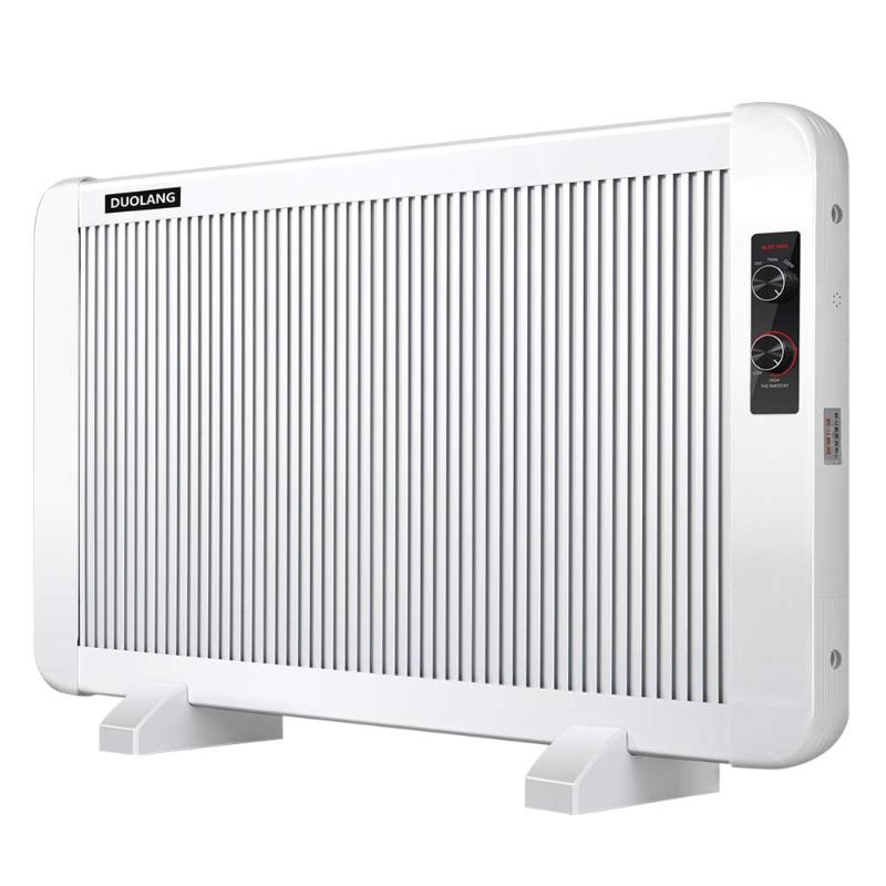 

Electric 1500W Radiactor Space heater, Portable Slim Stayle Convection Panel heater with Wall-Mounted and Freestanding for Home
