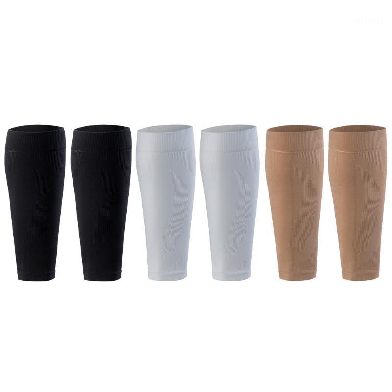 

1 Pair Calf Protective Sleeves GElastic Shin Guards Stockings Fitness Cycling Running Leg Calf Football Compression Sleeves1, Black