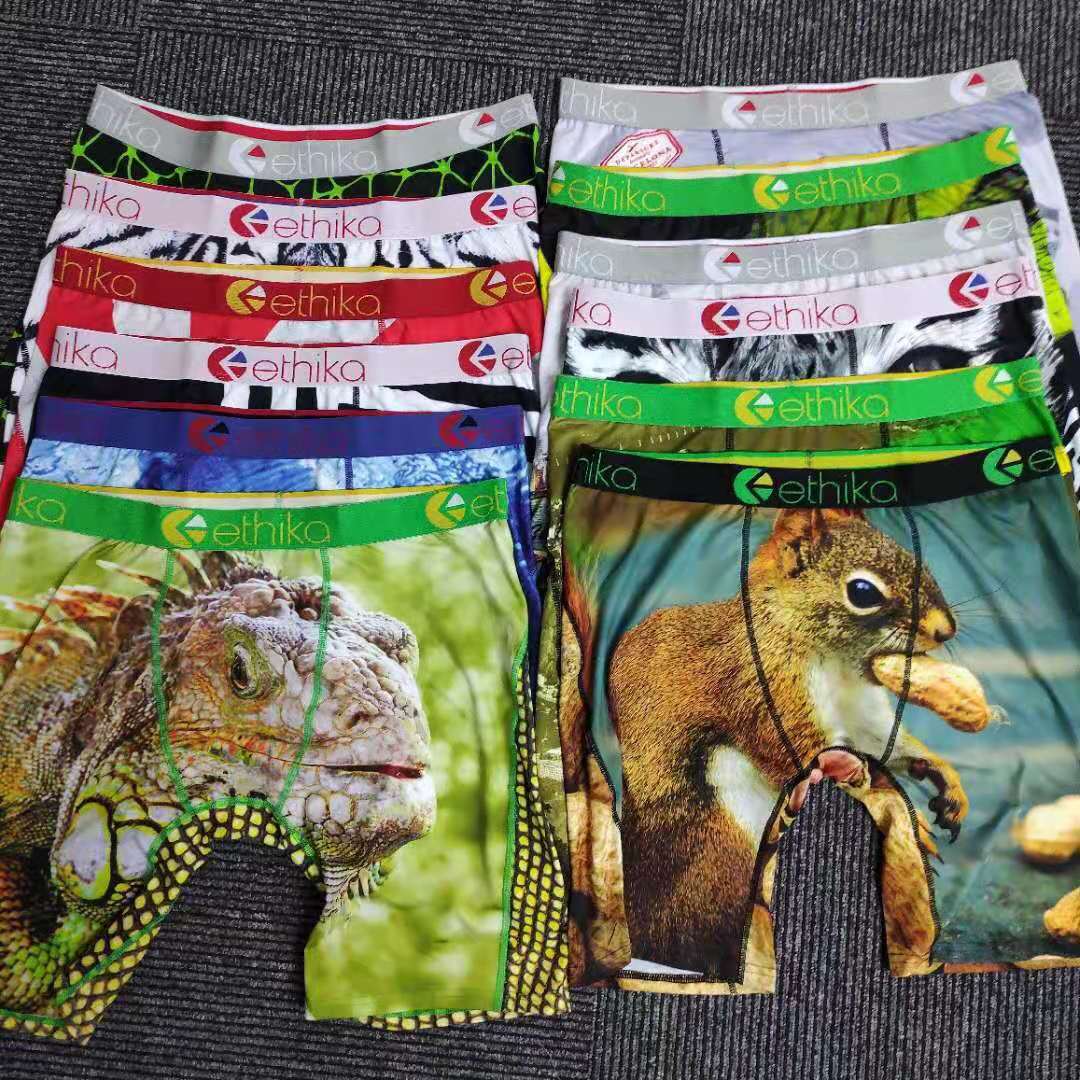 

2021 Free shipping color random Ethika men's boxer underwear sports rock excite underwear rock excite underwear shoes US Size 13130