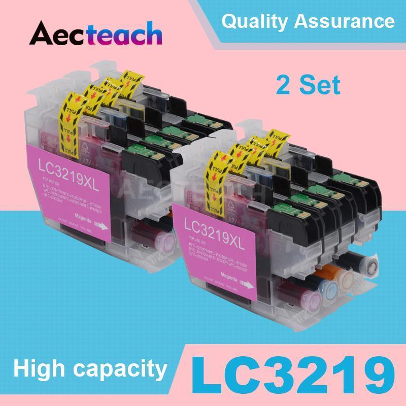 

Aecteach 2 sets LC-3219 Ink Cartridge LC 3219 XL Compatible For Brother MFC-J5930DW MFC-J6530DW MFC-J6930DW MFC-J6935DW Printer1