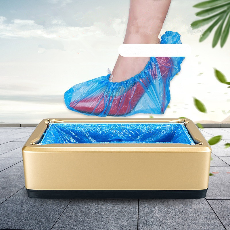 

7 color Protective shoe Over Machine Dustproof Disposable Home Office Automatic Shoe Cover Machine Portable Anti Slip Dispenser FF523
