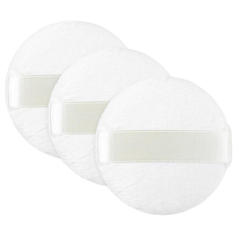 

Lurrose 3 Pcs Ultra Soft Short Plush Fluffy Powder Puff Comfortable Toddler Body Dusting Powder Puffs