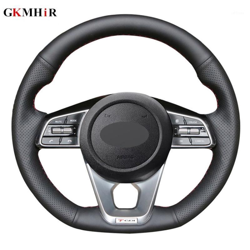 

DIY Black PU Artificial Leather Car Steering Wheel Cover for Kia K5 Optima 2020 Cee'd Ceed GT 2020 Cee'd Ceed1