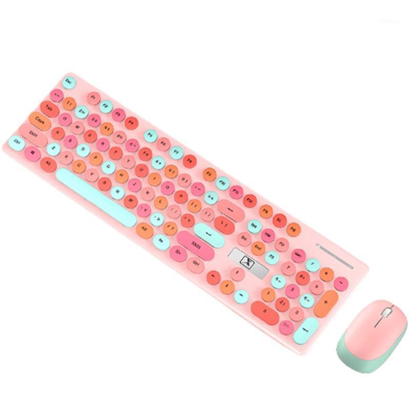 

Mouse And Keyboard Set Without Light Mouse Combo High-key Keyboard For PC Laptop Computer Mute1