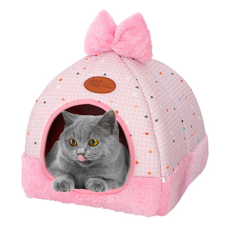 

Dog Cat Bed Sofa Warming Dogs House pet Beds for Small Medium Pets Dogs Beds Nest House Winter Kennel for Puppy
