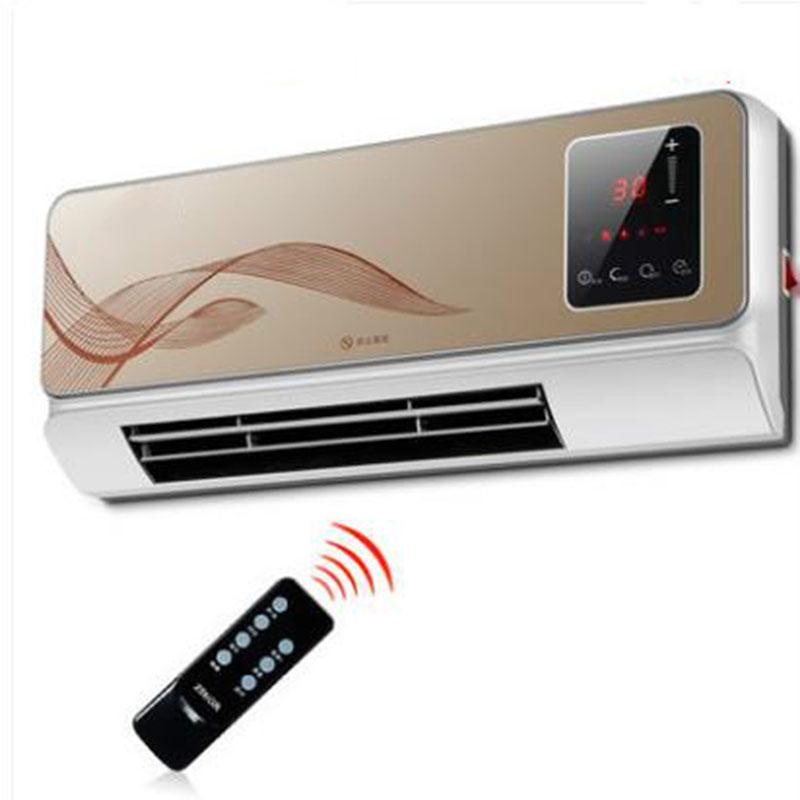 

Waterproof Wall - Mounted Electric Heater Remote Wifi Control Air Conditioning Machine Heater Energy Saving 3 Gears Warm Device