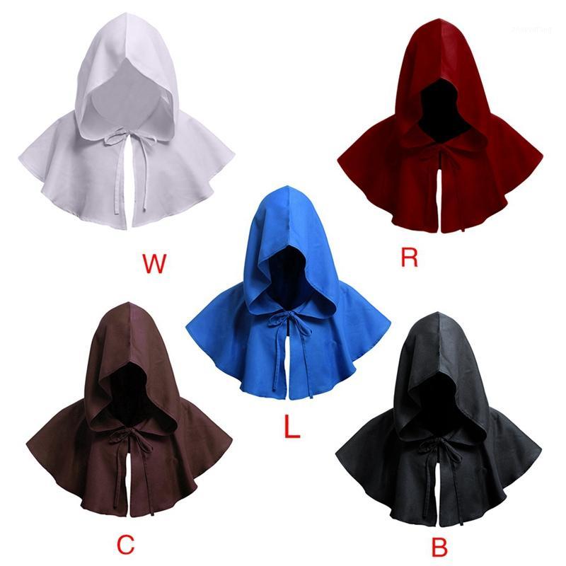 

Party Hats Halloween Hat Retro Medieval Hooded Witch Cosplay