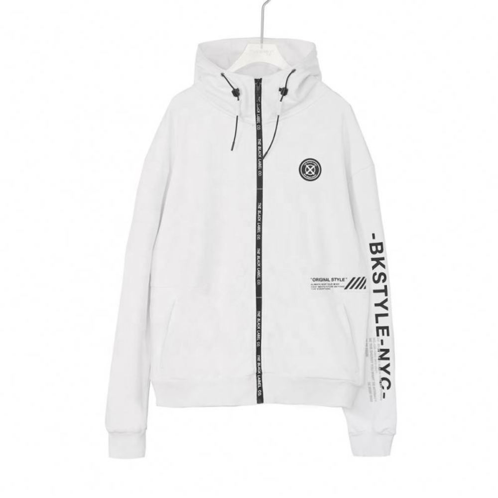 

Men's Custom cotton wear extra large European and American size hoodie Fashionable mens WHITE xxxxl hoodies