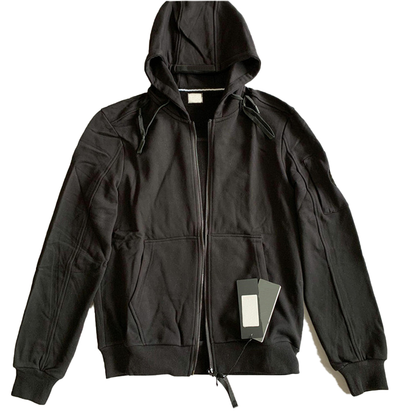 Men's autumn and winter plus size zipper hoodie sweater fat plus velvet padded loose casual trend coat