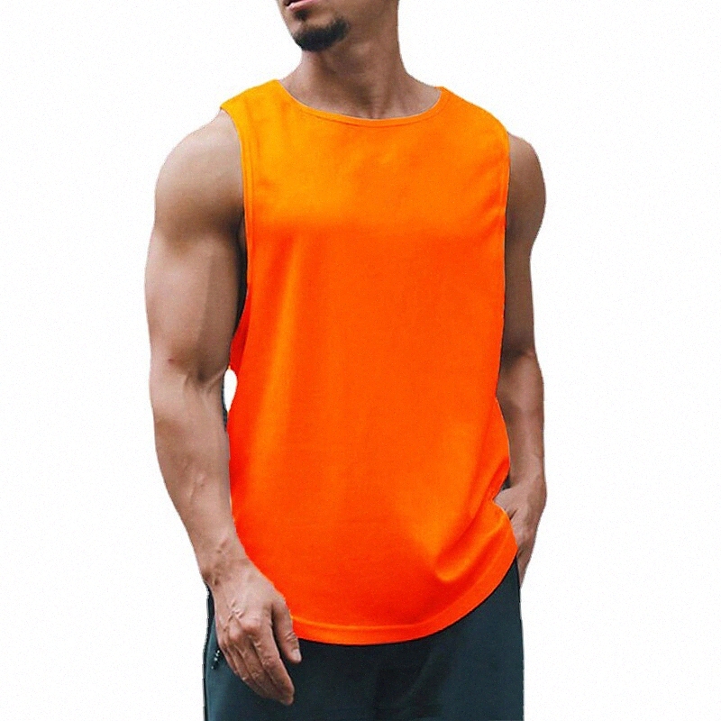 Men's Undershirt Solid Color Crew Neck Casual Daily Sleeveless Tops Lightweight Fashion Big and Tall Sports Green Blue White O3JE#