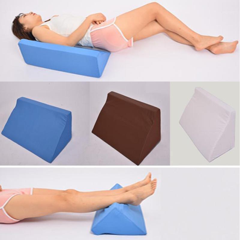 

1PC Helpful Memory Foam Bed Wedge Pillow Leg Back Lumbar Support Cushions Waist support pad orthopedic Pillow1