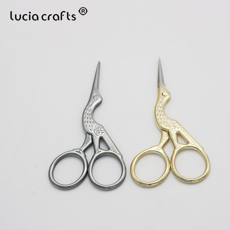 

Lucia Crafts Stainless Steel Tailor Scissors DIY Student Office School Stationery Handicraft Household Shears X0110