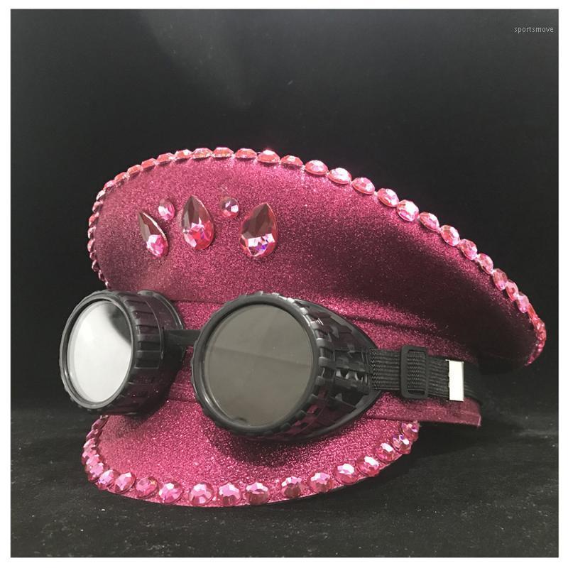 

2020 Authentic Women Pink Hat With Black Metal Classes Performance Hat Captain Adult 3 Size1