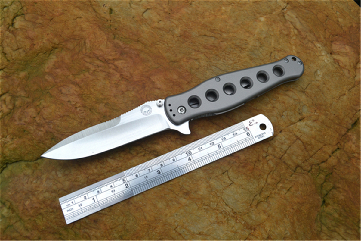 

13900 high quality folding knife 9cr13mov blade TC4 handle outdoor camping survival hunting fishing edc tools