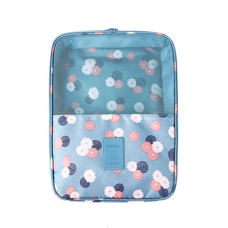 

New Foldable Storage Bag Thick Shoes Storage Bags Waterproof Travel Zipper Organizer Bag Pouch Home Fashion Case