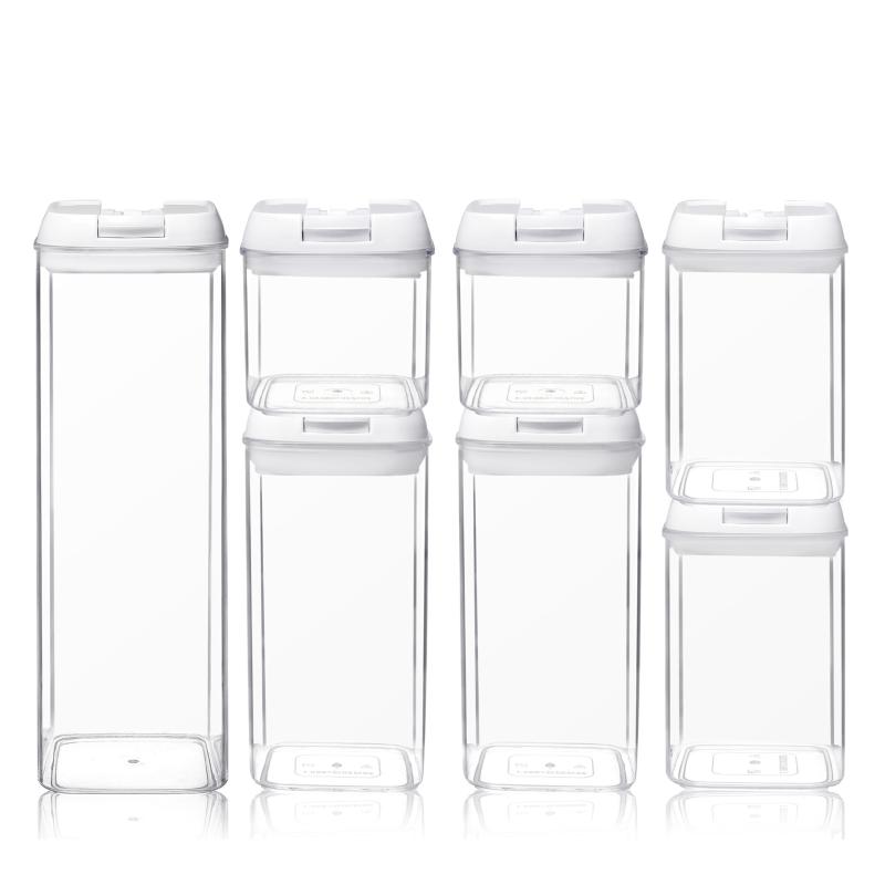 

storage box Storage tanks Multi-capacity plastic kitchen containers Transparent Sealed dried fruits multigrain