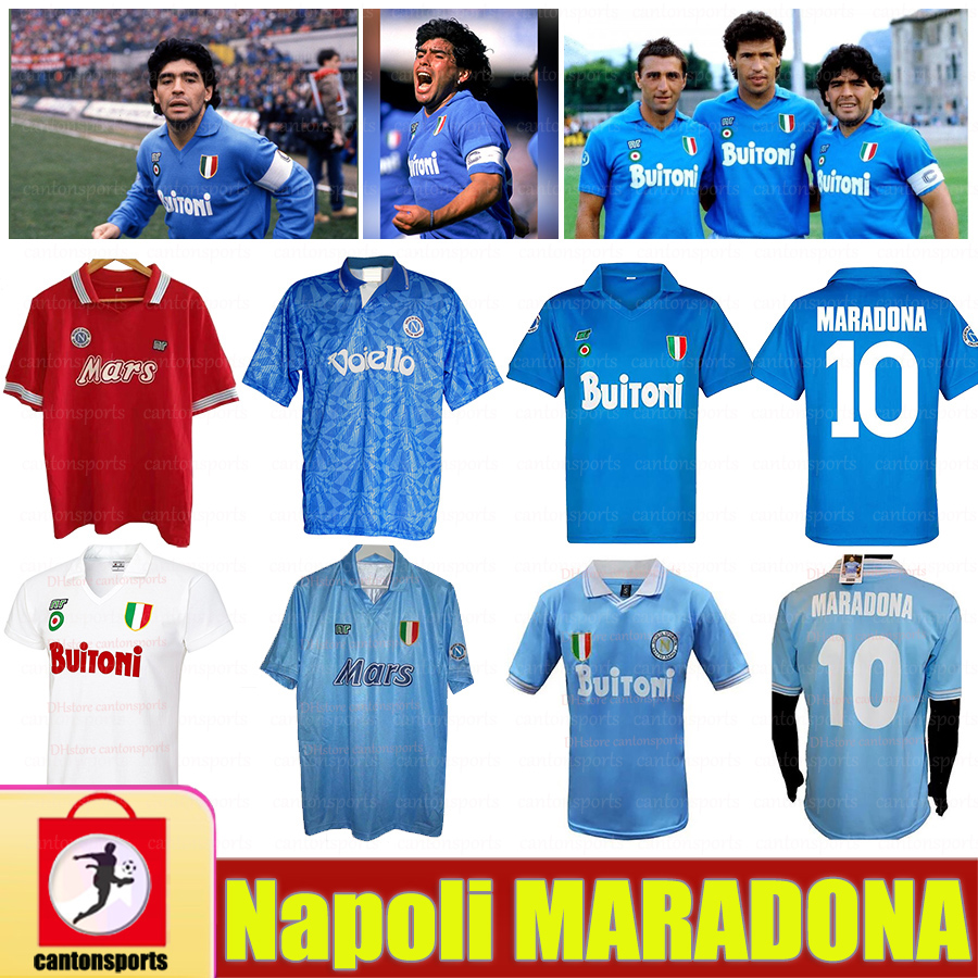 

retro napoli maradona soccer jerseys 86 87 88 89 91 93 naples jersey 1987 1988 mertens alemao careca maradona hamsik vintage football shirts, Black;yellow