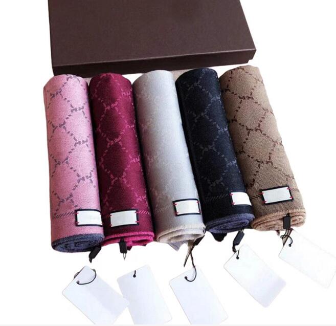 

Luxury Designer Tassel Scarf Brand Classic Solid Flowers Print Designers Wool Pashmina Long Scarfs Mens Scarves Fashion Women Scarfs Cashmere