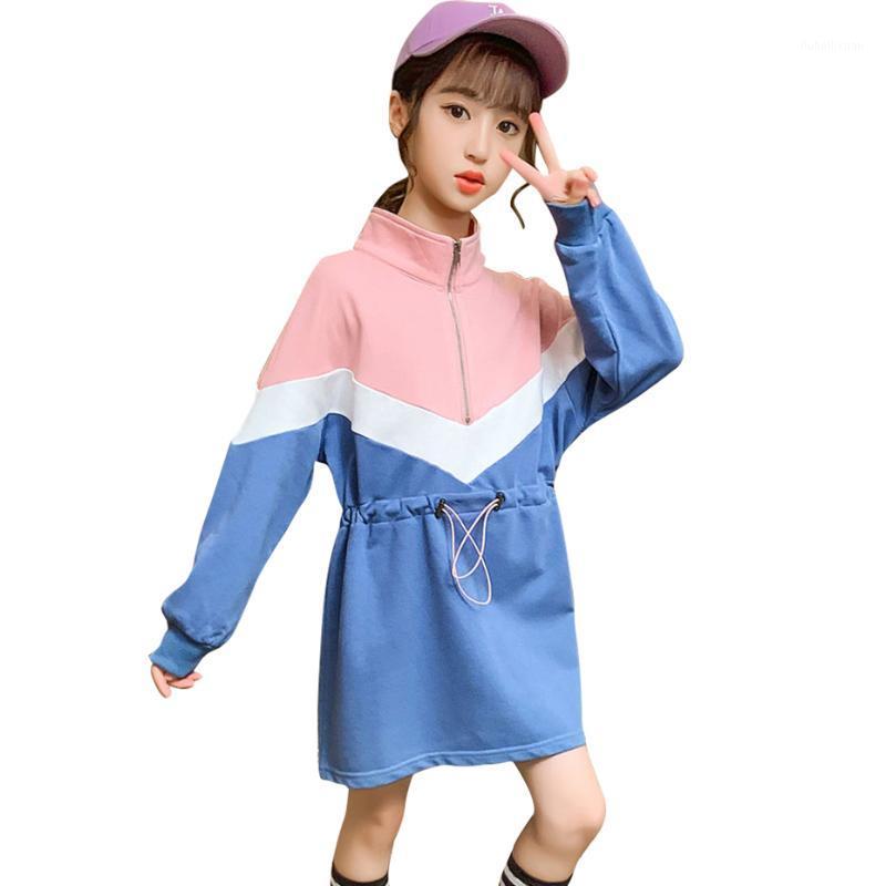 

Dress Girl Patchwrok Girls Sweatshirt Dress Kids Patchwork Kids Hoodies Teenage Girls Clothes 6 8 10 12 141, As picture