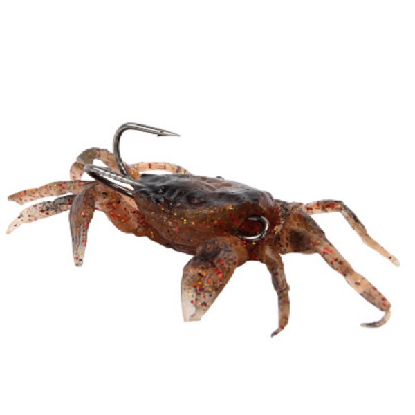 8cm 34.5g Fishing Lure Artificial Soft Fishing Lure Crab Bait Crab Hook Fishing Durable Silicone Quickly Attracts Fish-image-622021996