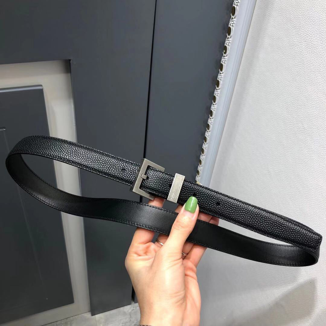 

New top best quality 2.5 cm width black genuine leather pin buckle women belt with box women designers belts Waistband 558088 11, Belts with white box